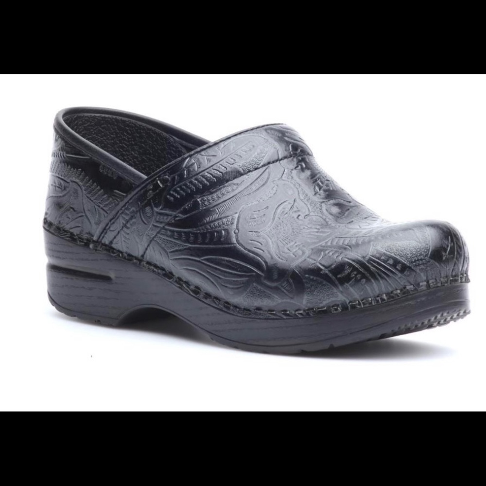 Black Tooled Dansko Shoes